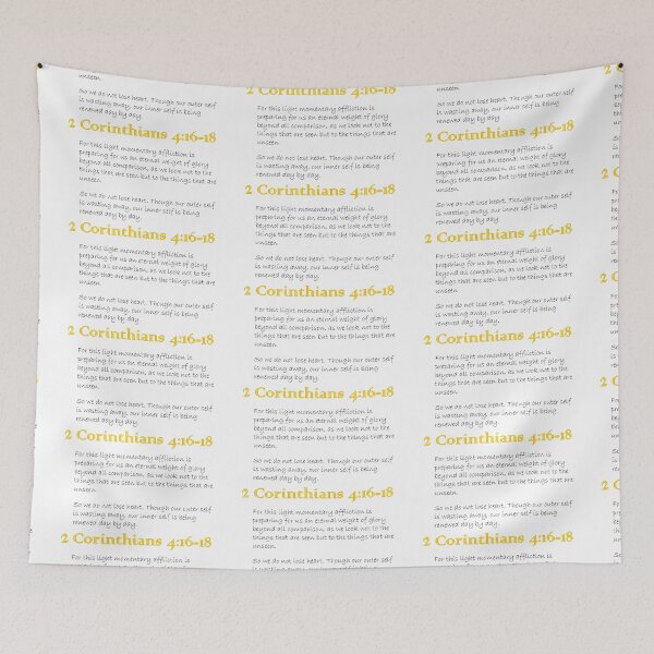Item preview, 2 Corinthians 4:16-18  designed and sold by LeratoM.