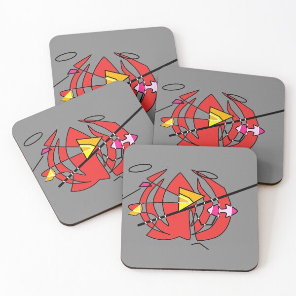 Item preview, Red Whacky Kraken designed and sold by Bestagon.
