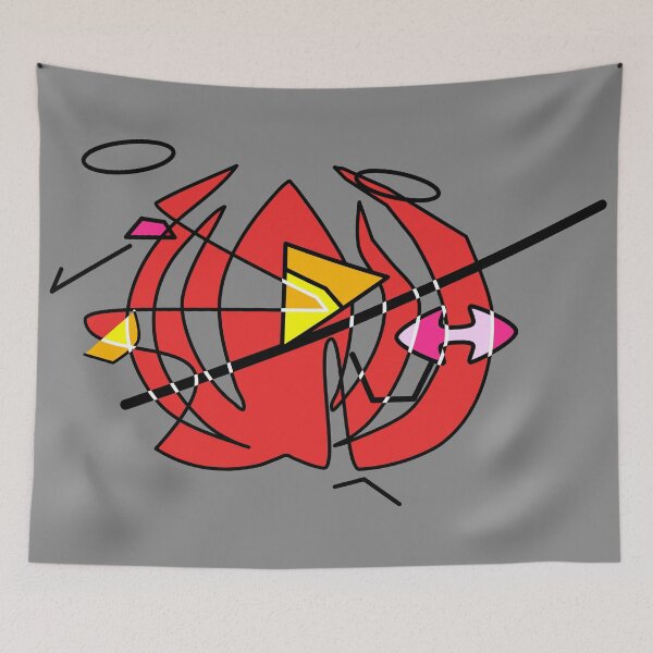 Item preview, Red Whacky Kraken designed and sold by Bestagon.