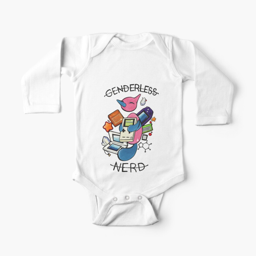 474 Porygon Z Genderless Nerd Baby One Piece By Lumeha Redbubble