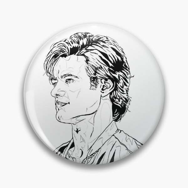 Item preview, Arte lineal de Angus MacGyver designed and sold by Project7723.