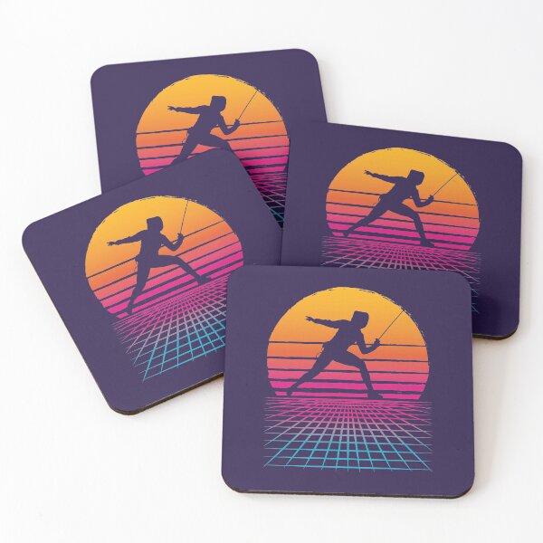 Item preview, Fencing Sport Vaporwave Japanese Japan designed and sold by jaygo.