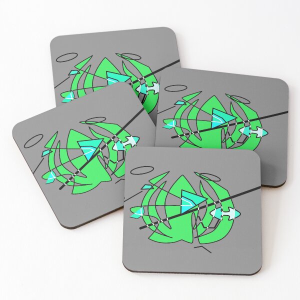 Item preview, Green Whacky Kraken designed and sold by Bestagon.