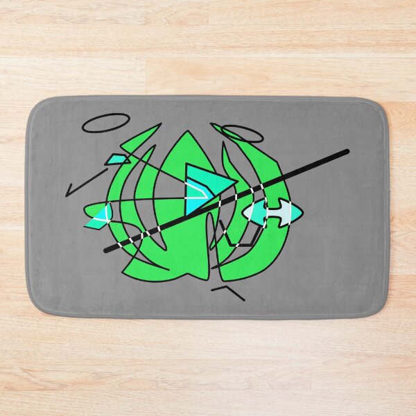 Item preview, Green Whacky Kraken designed and sold by Bestagon.