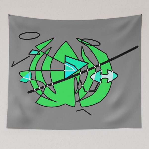 Item preview, Green Whacky Kraken designed and sold by Bestagon.