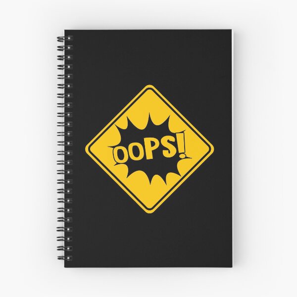Item preview, OOPS! - Funny Sign designed and sold by LongTunnel.