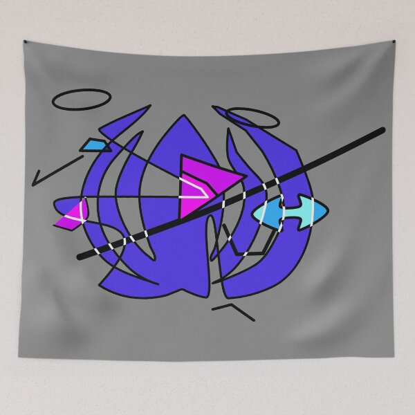 Item preview, Blue Whacky Kraken designed and sold by Bestagon.