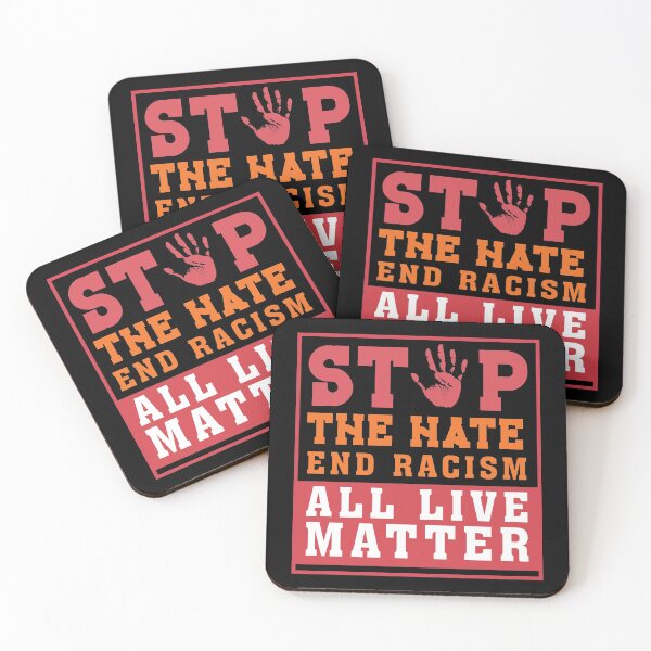 Item preview, Stop the Hate all live matter designed and sold by MathDesign03.