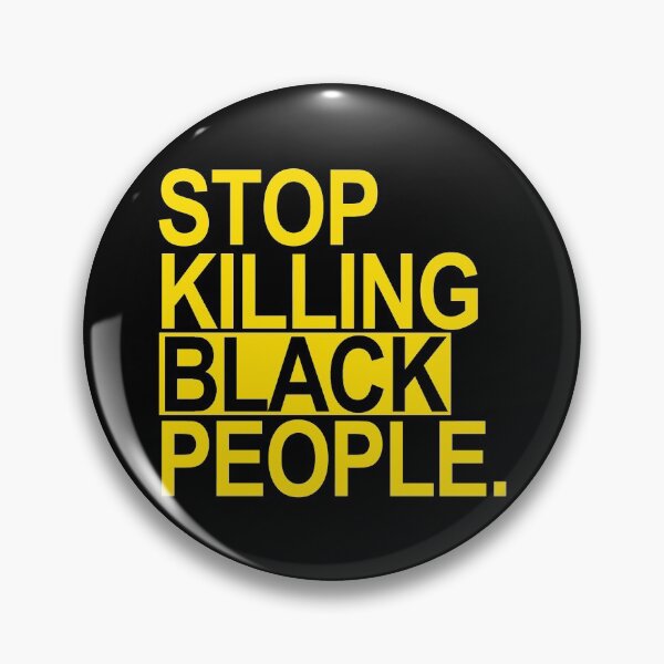 Item preview, Stop killing Black People (yellow) designed and sold by Thelittlelord.