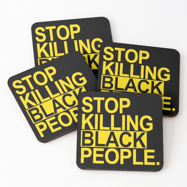 Item preview, Stop killing Black People (yellow) designed and sold by Thelittlelord.