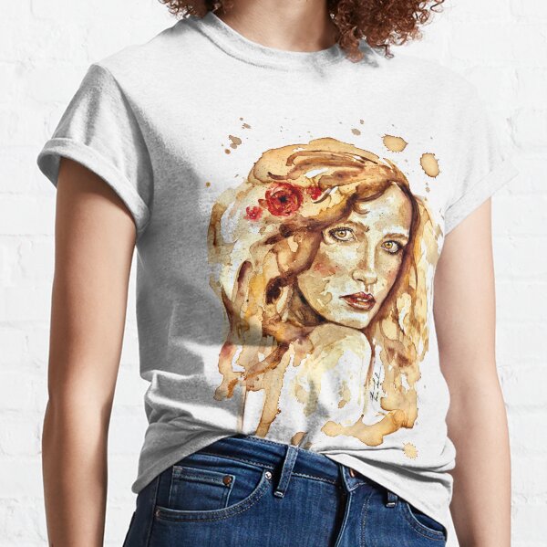 Kaffee Mädchen Classic T-Shirt