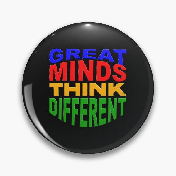 Item preview, Great Minds Think Different - Great motivational quote. designed and sold by Ralek.