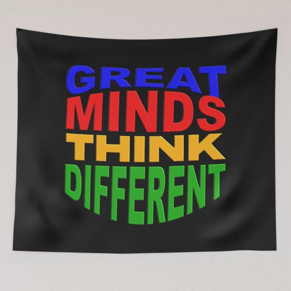 Item preview, Great Minds Think Different - Great motivational quote. designed and sold by Ralek.