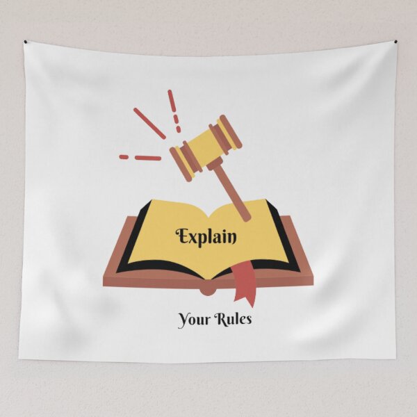 Item preview, Explain Your Rules designed and sold by MagicEmpress.