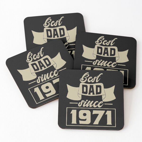 Item preview, Best Dad since 1971 designed and sold by rodmendonca.