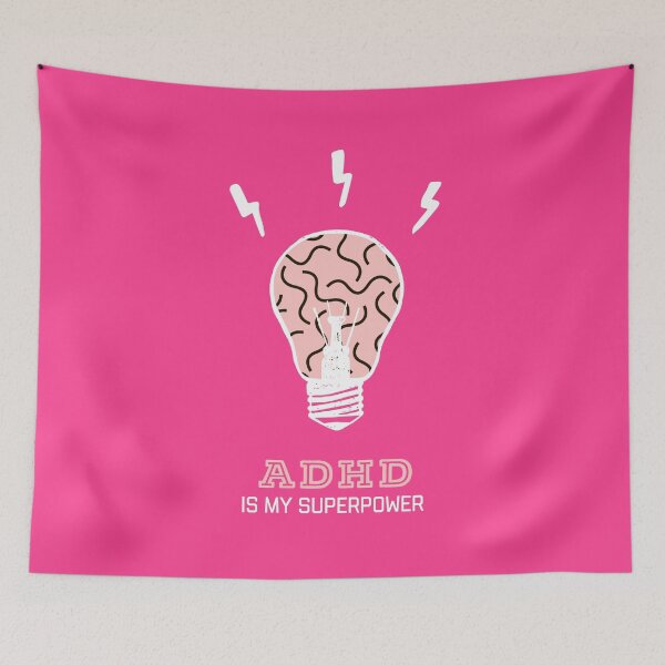 Item preview, Adhd is my superpower  designed and sold by Fatamimosh.