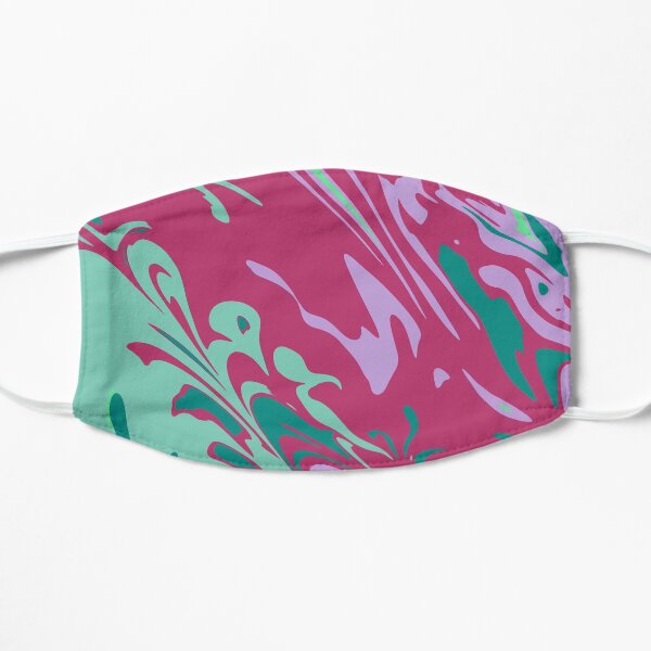 Abstract Modern Marble Art Flat Mask