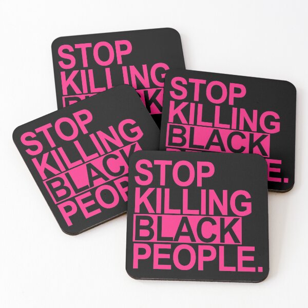 Item preview, Stop killing Black People (hot pink 1) designed and sold by Thelittlelord.
