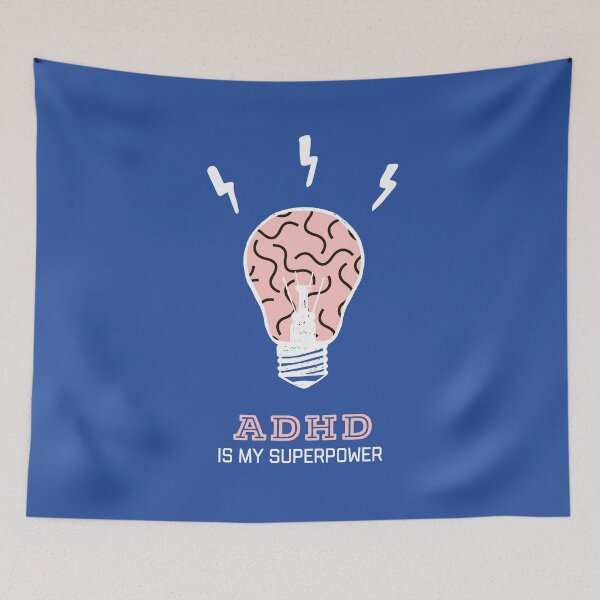 Item preview, Adhd is my superpower  designed and sold by Fatamimosh.