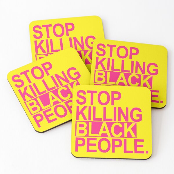 Item preview, Stop killing Black People (hot pink 2) designed and sold by Thelittlelord.
