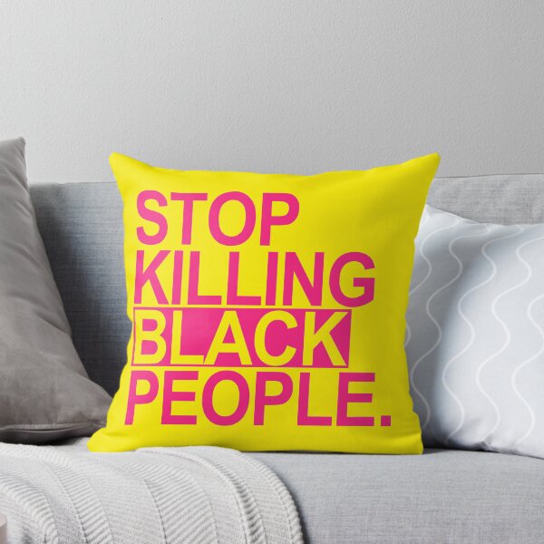Item preview, Stop killing Black People (hot pink 2) designed and sold by Thelittlelord.
