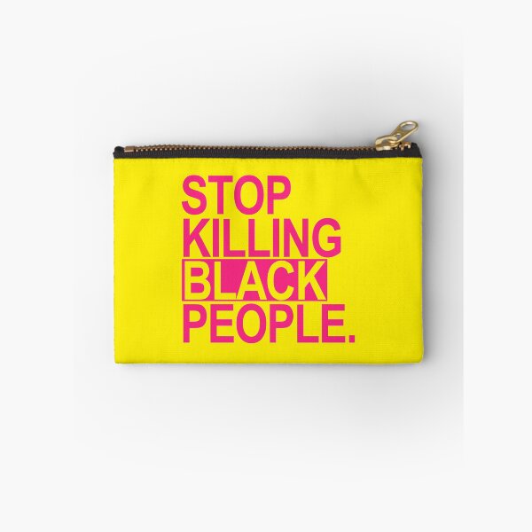 Item preview, Stop killing Black People (hot pink 2) designed and sold by Thelittlelord.