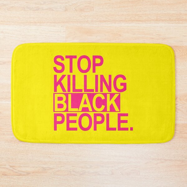 Item preview, Stop killing Black People (hot pink 2) designed and sold by Thelittlelord.