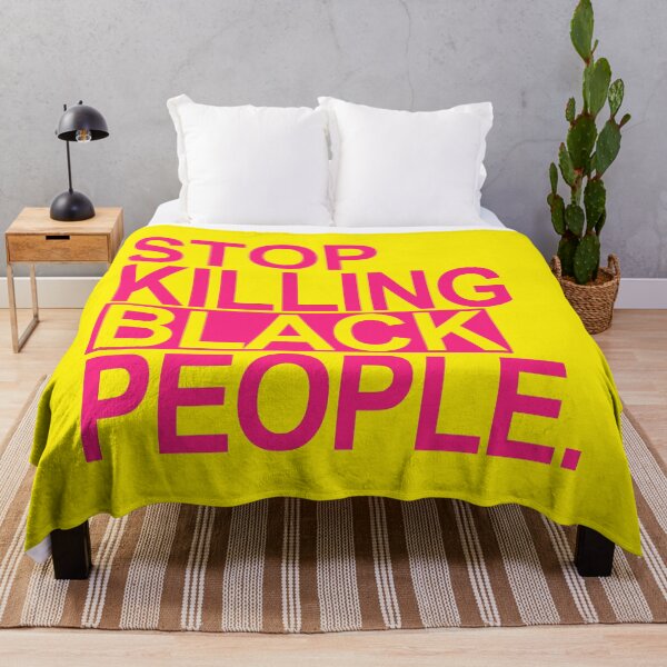 Item preview, Stop killing Black People (hot pink 2) designed and sold by Thelittlelord.