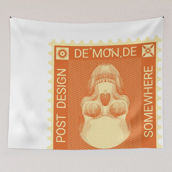 Item preview, POST STAMPS  ORANGE  designed and sold by DeMonde.