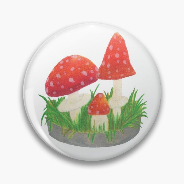 Item preview, Nature, mushroom, boletus, colored pencils, drawing, bebicervin designed and sold by BebiCervin.