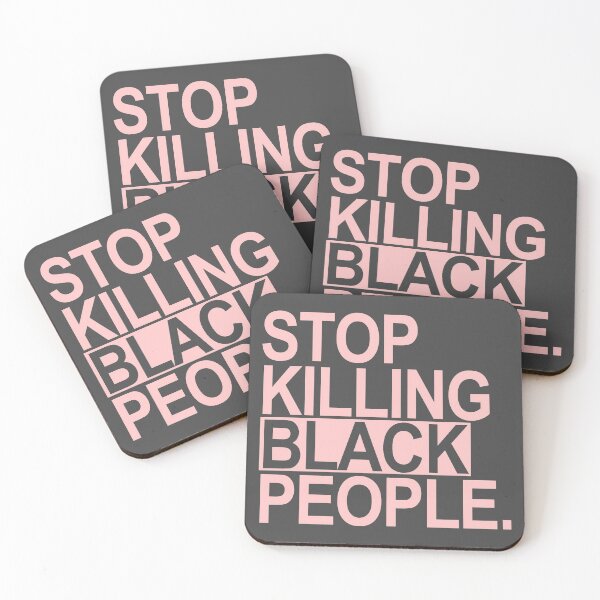 Item preview, Stop killing Black People (dusty pink) designed and sold by Thelittlelord.