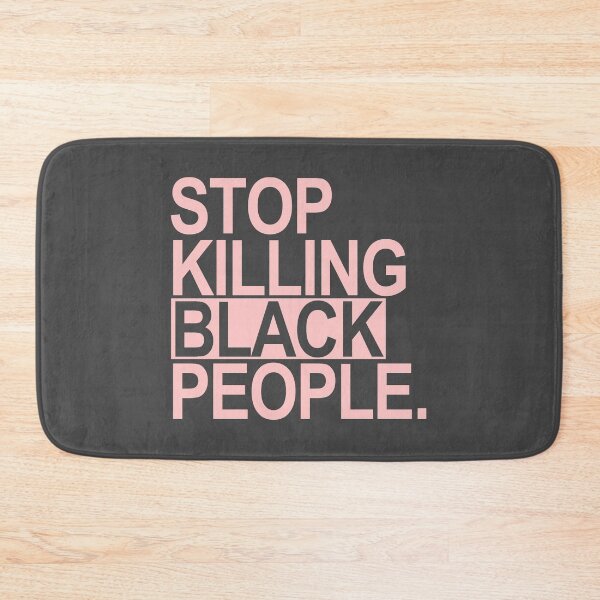 Item preview, Stop killing Black People (dusty pink) designed and sold by Thelittlelord.