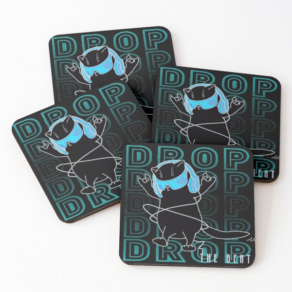 Item preview, Cat Drop The Beat Blackout -  Funny Music designed and sold by ViewerEqualsPhoton.