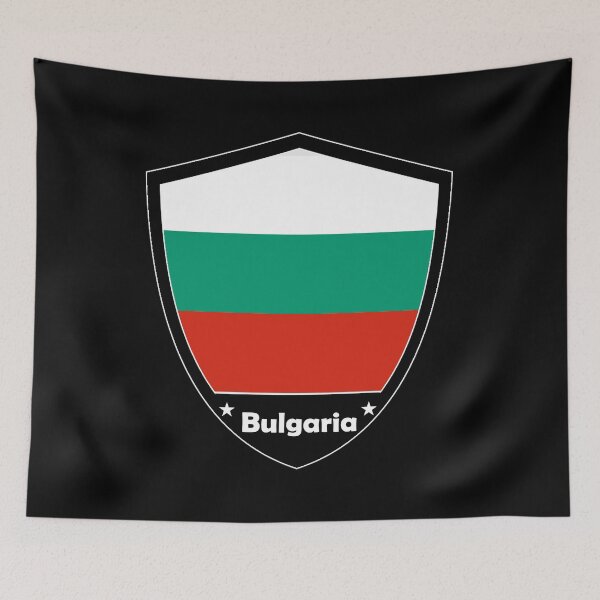 Item preview, Bulgaria Flag Badge designed and sold by Gina-Driada.