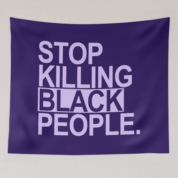 Item preview, Stop killing Black People (lavender) designed and sold by Thelittlelord.