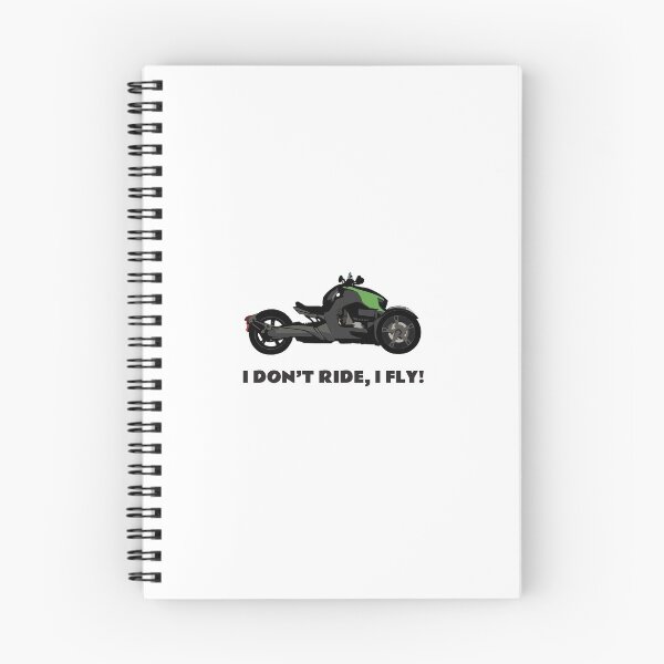 Item preview, I don't ride, I fly! Can-Am Ryker green designed and sold by WiredDesigns.