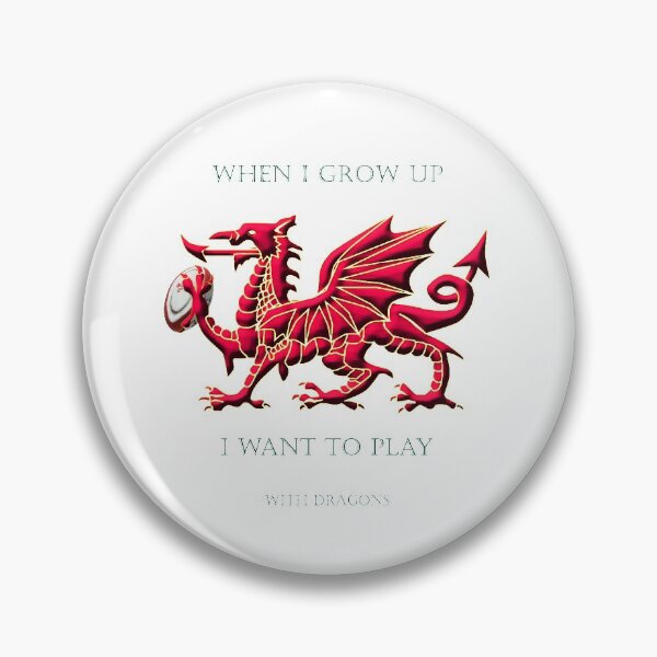 Item preview, When I Grow Up Welsh Dragon Rugby designed and sold by spotz.