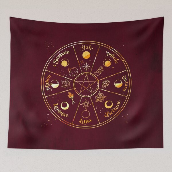 Item preview, wheel Of The Year designed and sold by WitchyBusiness1.