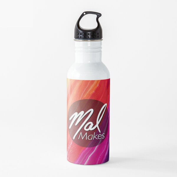 MalMakes Logo Water Bottle