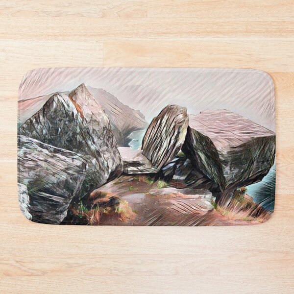 Item preview, Exmoor national parks abstract  designed and sold by TrippyEarth.