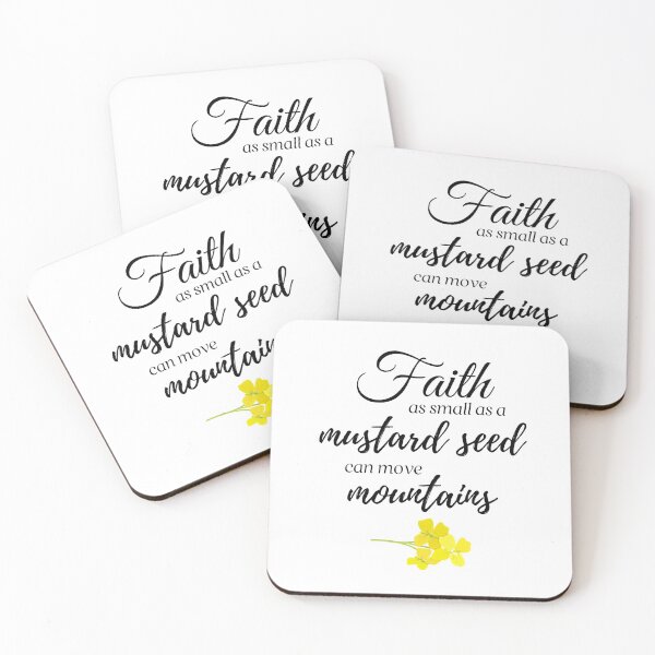 Item preview, Faith As Small As A Mustard Seed designed and sold by ladylaughprints.
