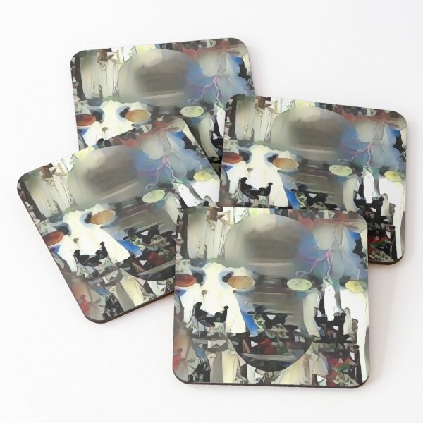 Item preview, Masks in colorful magical space designed and sold by rolffimages.