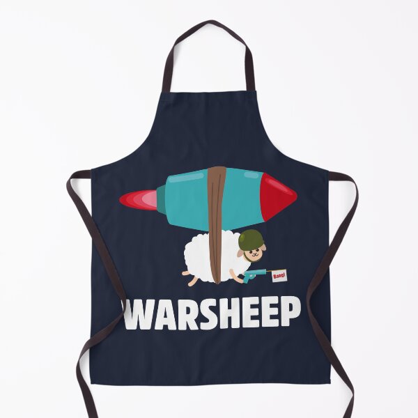 Item preview, War Sheep Pun | Rocket Sheep Joke designed and sold by Fluffy-Vectors.