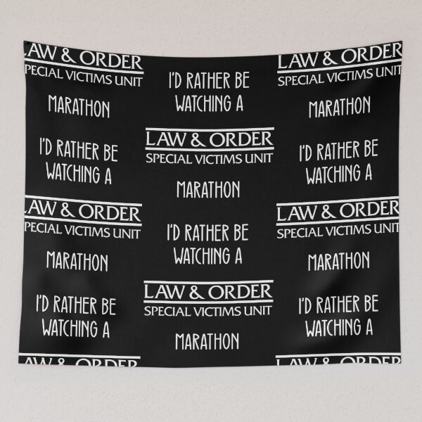 Item preview, I'd Rather Be Watching a Law & Order SVU Marathon Shirt designed and sold by unitydesigns.