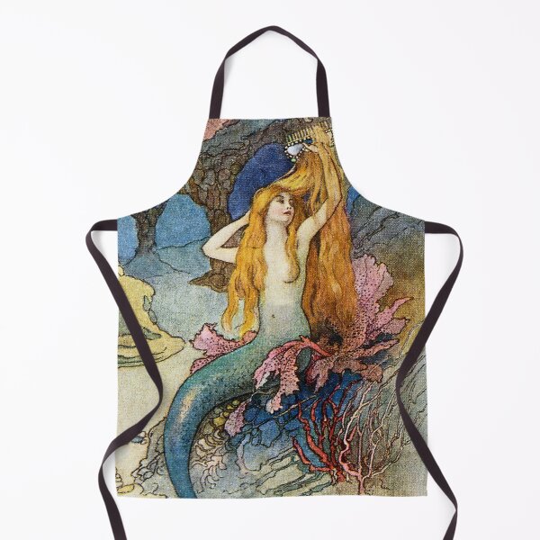 Item preview, “The Mermaid” by Warwick Goble designed and sold by PatricianneK.
