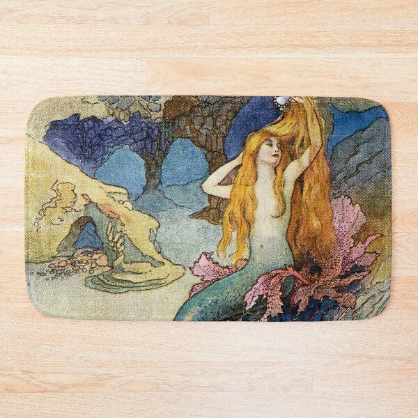 Item preview, “The Mermaid” by Warwick Goble designed and sold by PatricianneK.