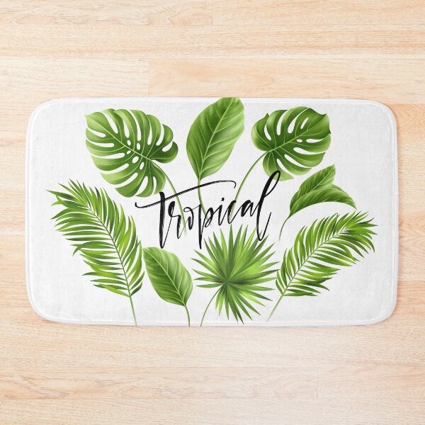 Item preview, Tropical Leavs Summer Gungle Flovers designed and sold by Veronica Kostyuk.
