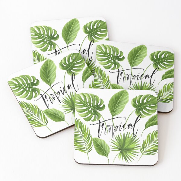 Item preview, Tropical Leavs Summer Gungle Flovers designed and sold by Veronica Kostyuk.