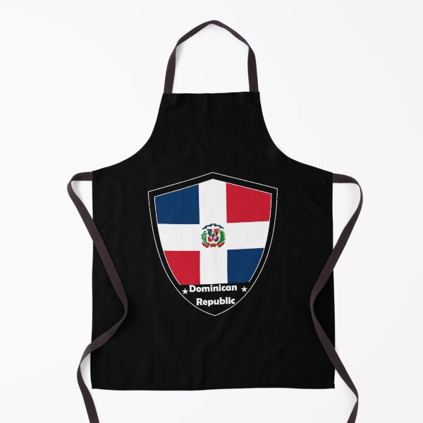 Item preview, Dominican Republic Flag Badge designed and sold by Gina-Driada.