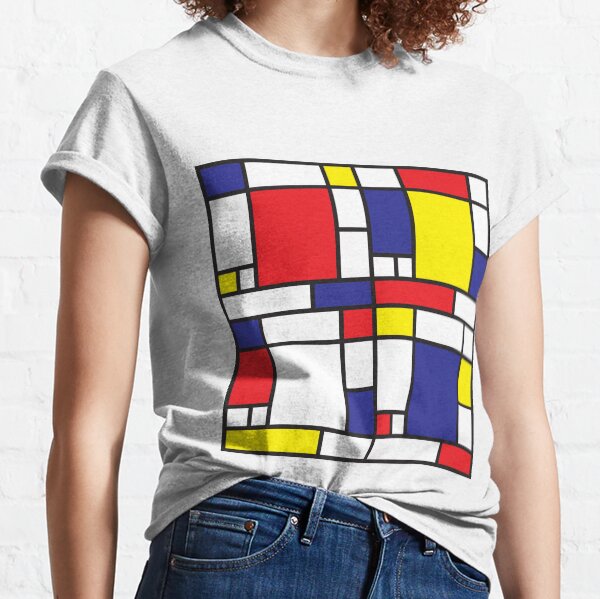 Mondrian Study I Classic T-Shirt
